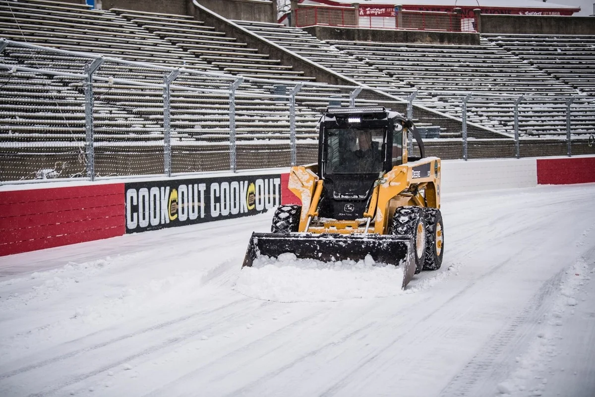Snowstorm Pushes Bowman Gray Clash to Wednesday