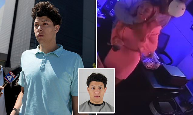 Jackson Mahomes released on bond after sexual battery arrest.