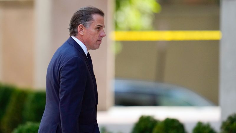Hunter Biden files lawsuit against IRS for unauthorized release of tax information
