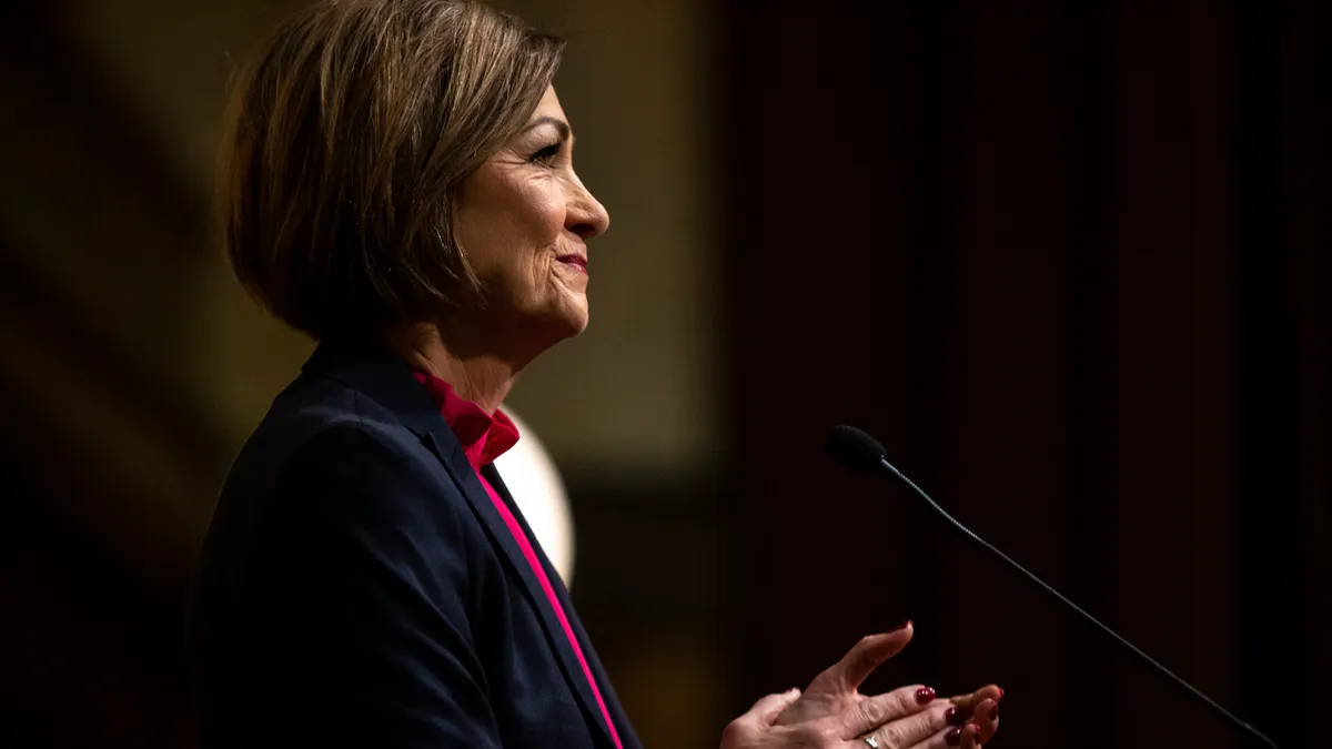 Iowa Supreme Court rules against Gov. Reynolds in open records case.