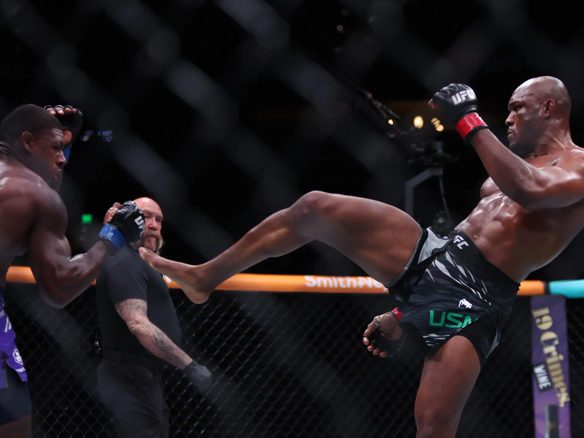 Featured image for Kamaru Usman Defeats Buckley, Seeks Title Shot at UFC Fight Night