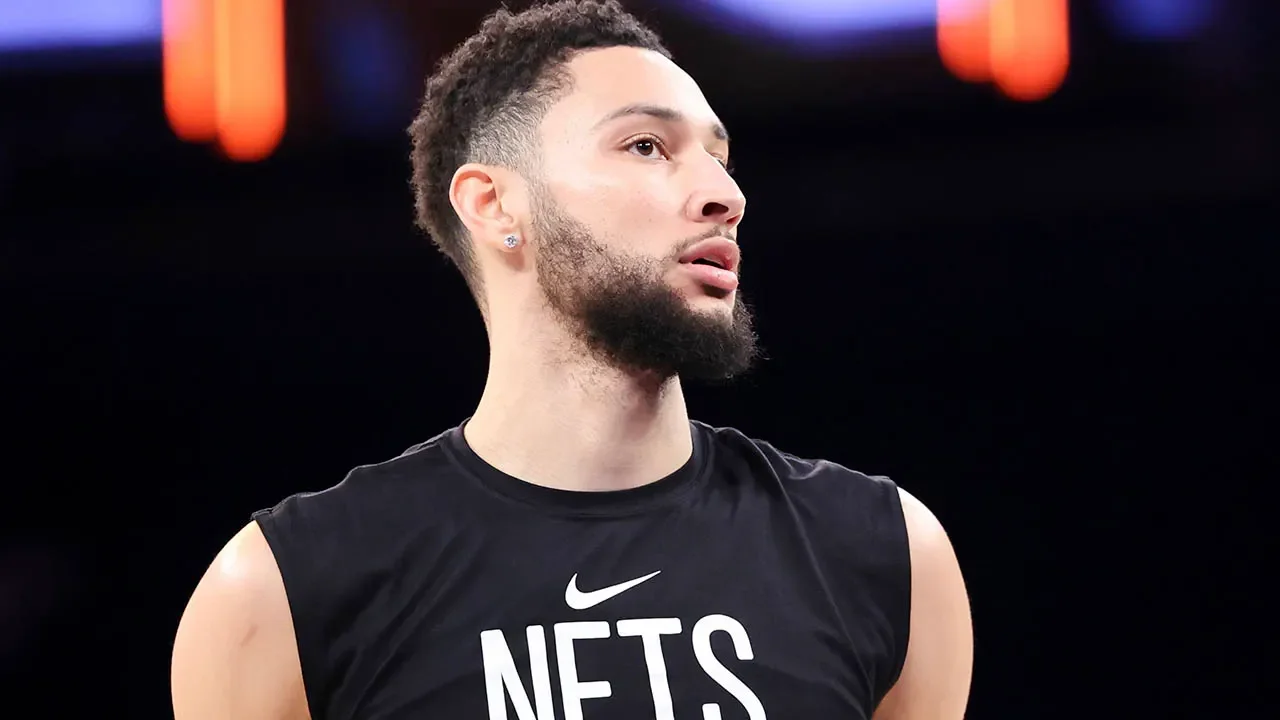 Ben Simmons unlikely to return for remainder of NBA season, Nets coach confirms.