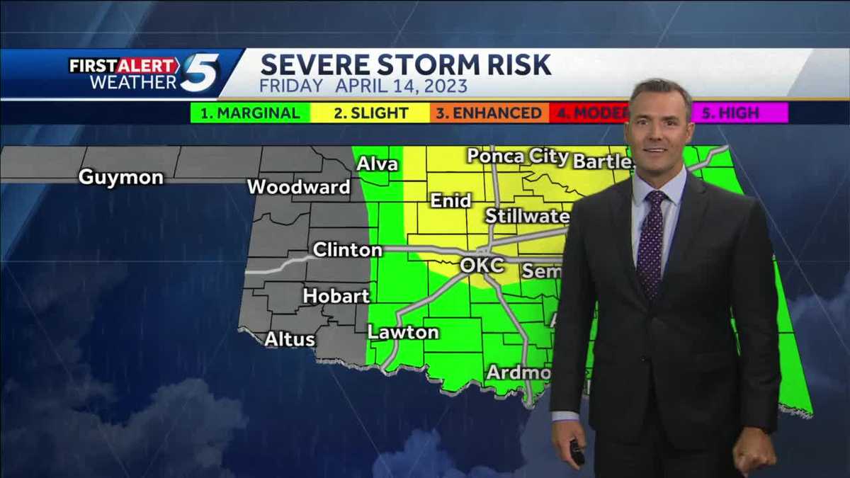 Severe Storms Threaten Oklahoma and Arkansas This Weekend