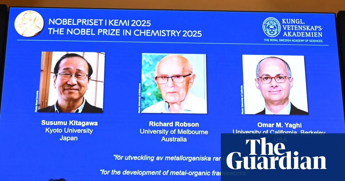 Featured image for Nobel Prize in Chemistry Honors Breakthroughs in Porous and Metal-Organic Frameworks