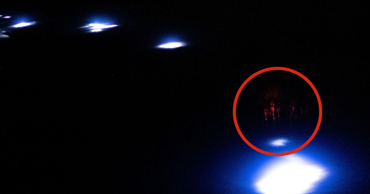 Featured image for NASA Astronaut Captures Stunning Red Sprites Above Earth