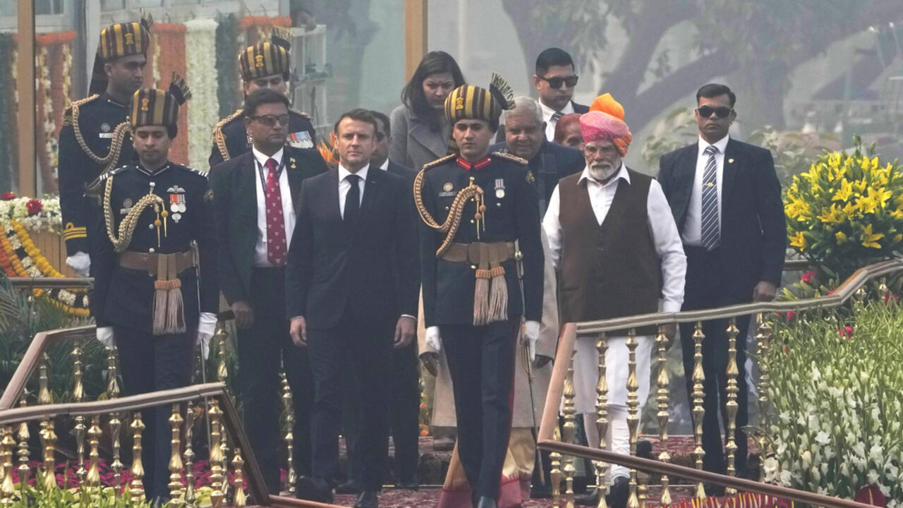 "Macron Boosts India-France Ties at Republic Day Parade"