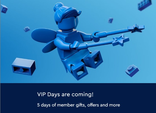 "Get Ready for LEGO VIP Days: Exclusive Discounts and Freebies Await!"