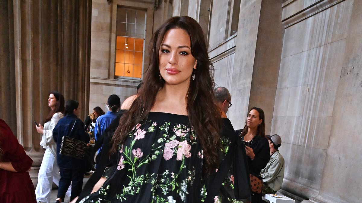 Featured image for "Star-studded LFW Erdem show features playful Ashley Graham, luxurious knitwear trend, and Deborah Mitford inspiration"