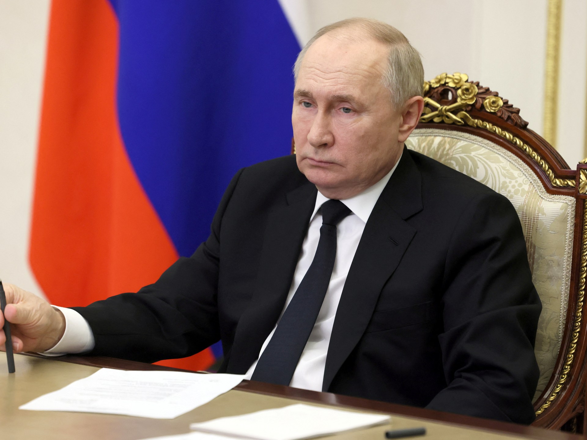 "Putin Links Moscow Concert Hall Attack to Radical Islamists and Ukraine"