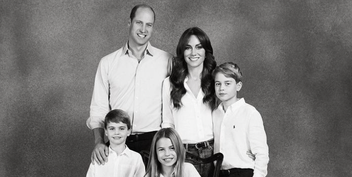 Featured image for Royal Christmas Card Controversy: Photoshop Fail Embarrasses Kate Middleton and Prince William