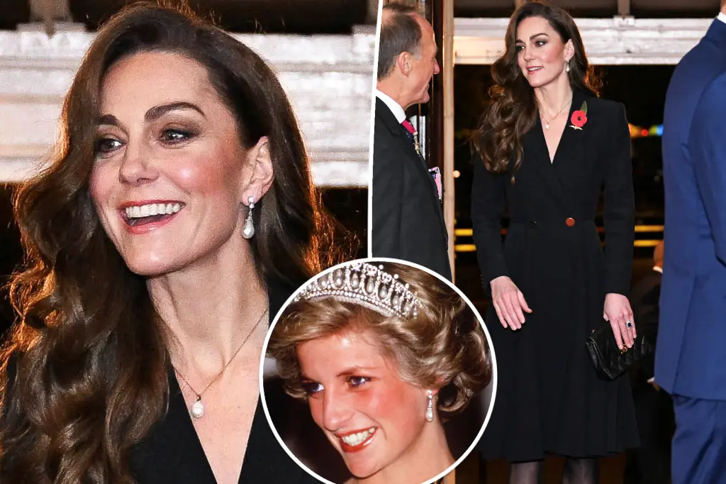 Featured image for Kate Middleton Honors Princess Diana at Remembrance Events