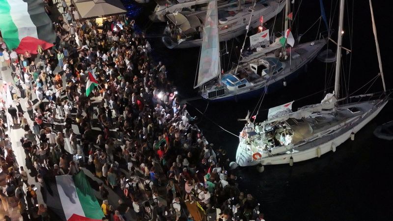 Featured image for Italy and Spain Deploy Naval Ships Amid Gaza Aid Flotilla Drone Attacks