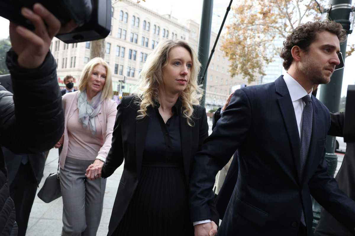 Elizabeth Holmes denied request to stay out of prison during appeal