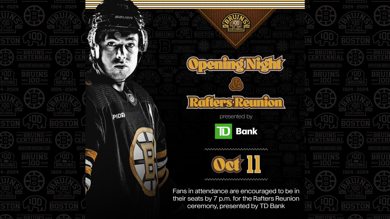 Featured image for "Exciting Initiatives and Predictions for Bruins' Centennial Opening Night and Home Opener against Blackhawks"