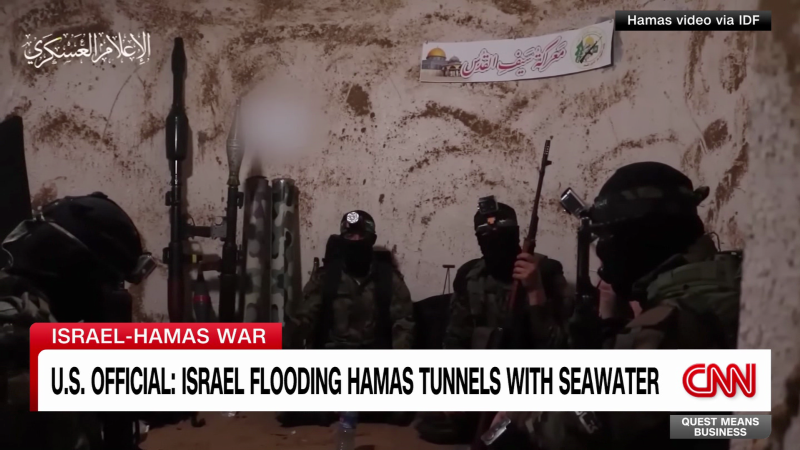 Israel's Successful Trial of Flooding Hamas Tunnels Raises Questions for Future Operations
