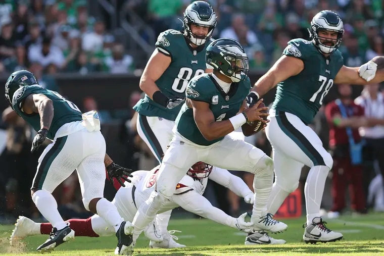 Jalen Hurts shines in Eagles' thrilling overtime win against Commanders