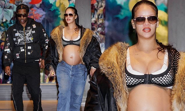 Featured image for Rihanna's Maternity Style Steals the Show at Met Gala.