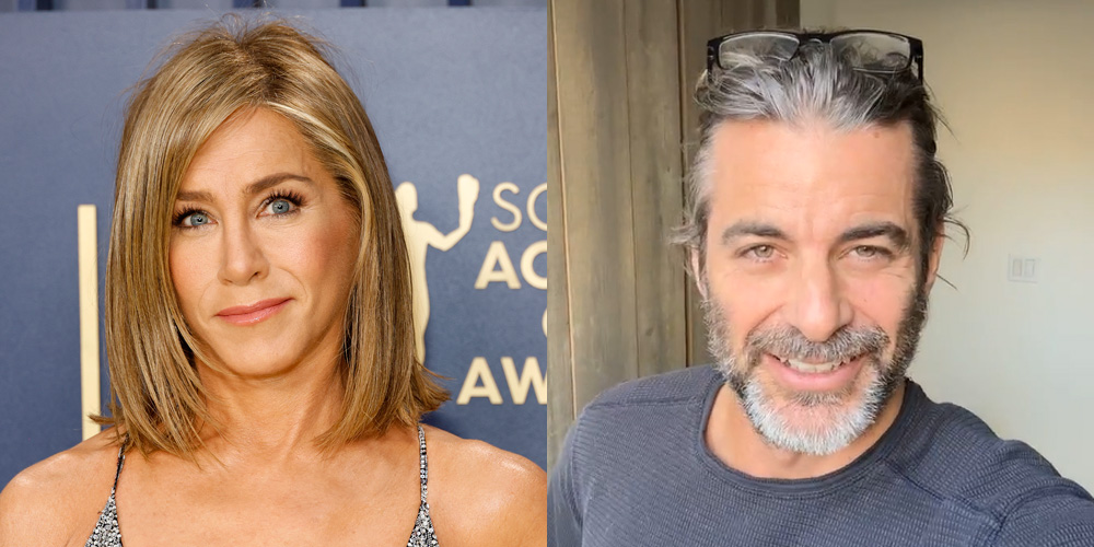 Featured image for Jennifer Aniston Sparks Romance Rumors with Hypnotist Jim Curtis