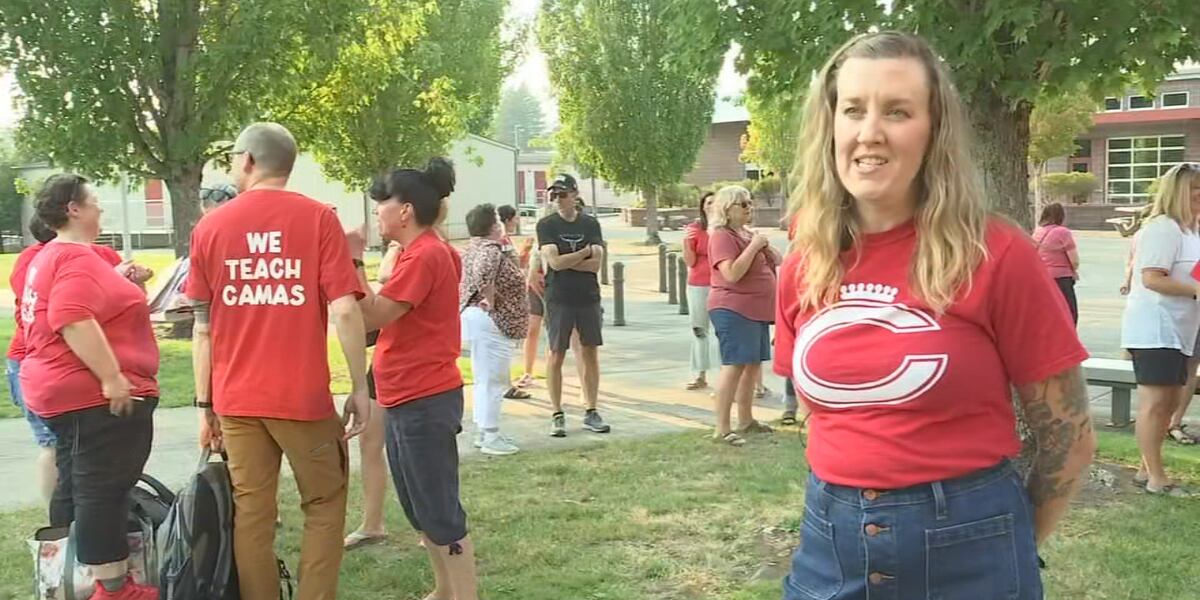 "Camas Teachers Launch Strike on First Day of School"