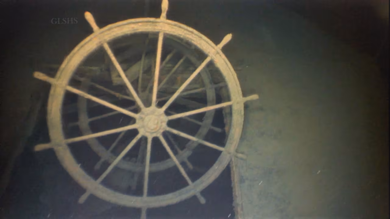 Featured image for "WWII-Era Shipwreck Discovered 650 Feet Deep in Lake Superior"