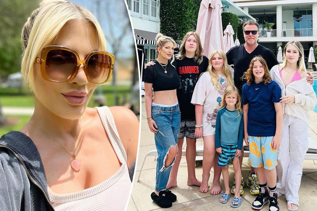 Featured image for Tori Spelling and Kids Trade Motel for RV Living Amid Split