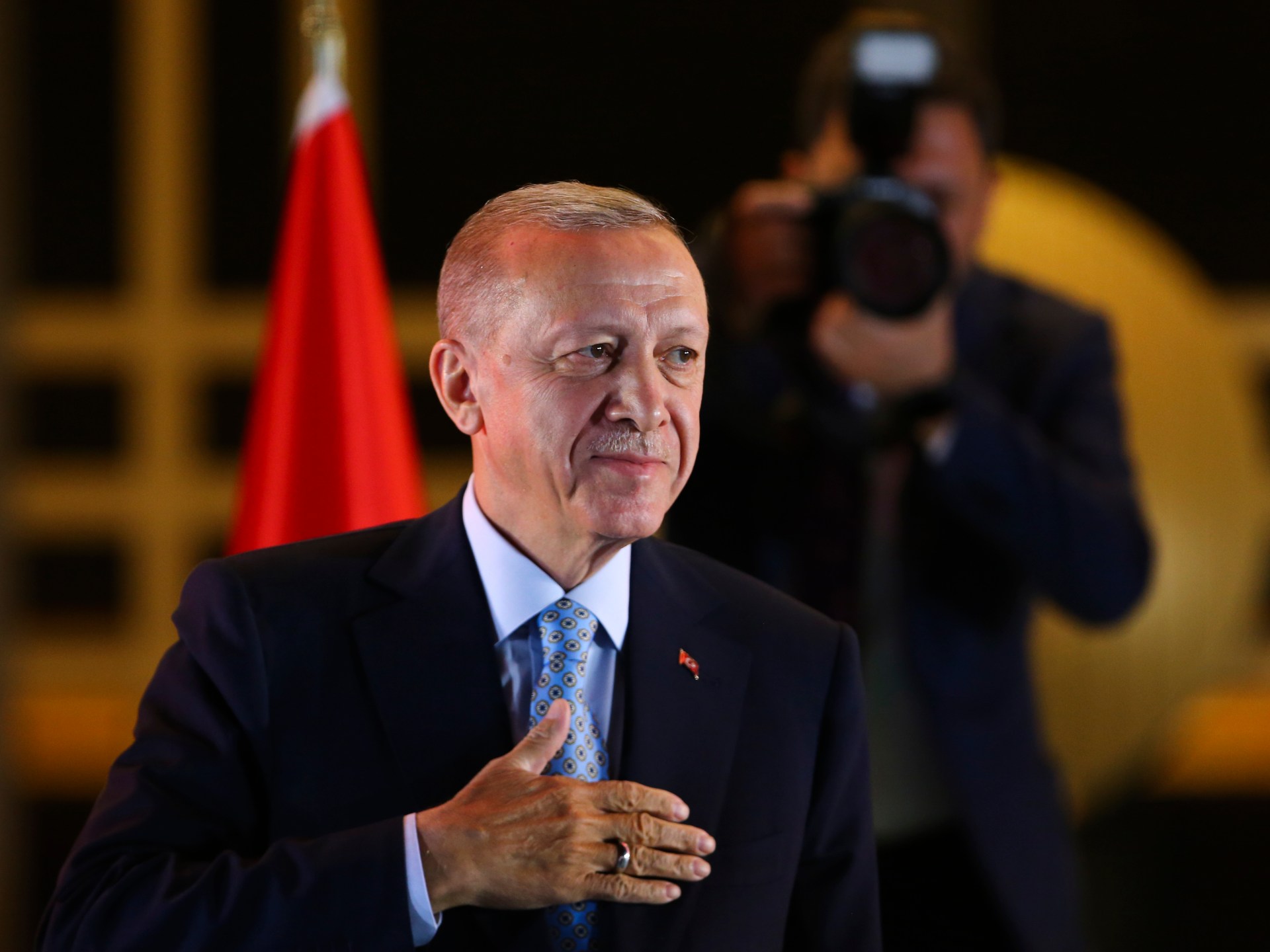 Erdogan sworn in for historic third term as Turkey's president.