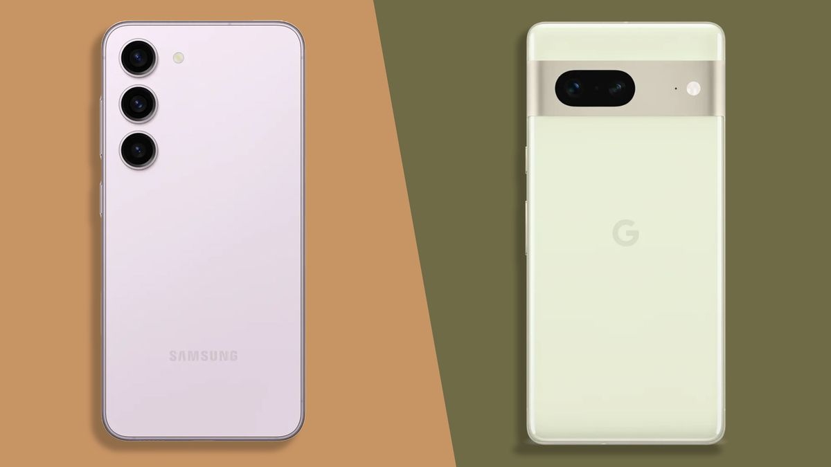 Featured image for "Battle of the Compact Flagships: Samsung Galaxy S23 vs Google Pixel 7"