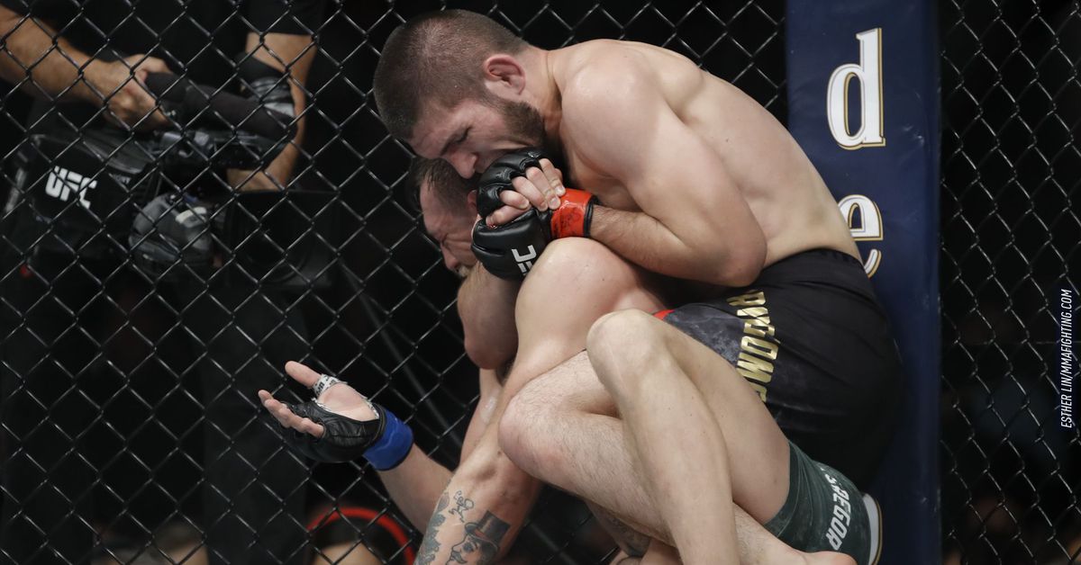 Featured image for New Footage Reveals Khabib's Taunts to McGregor After UFC 229 Submission