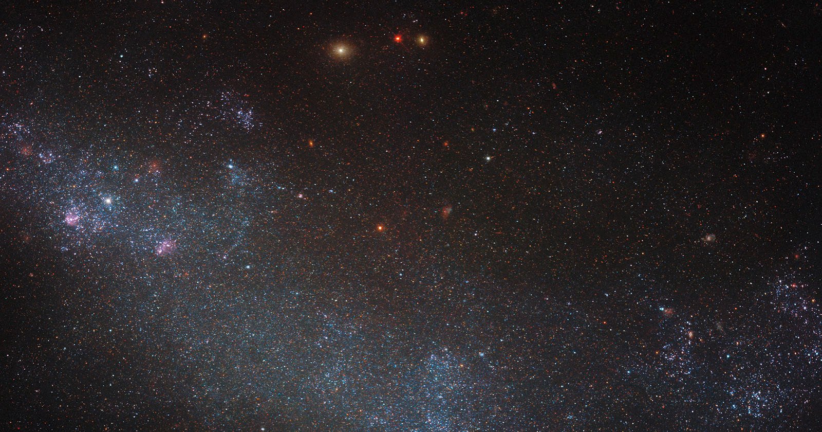 "Stunning Image Reveals Vast Scale of Galaxies Captured by Hubble"