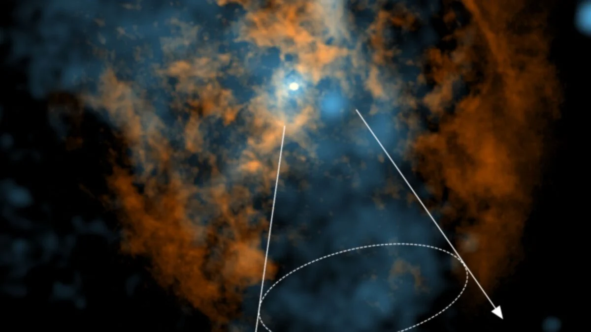 Featured image for Scientists Discover Hot Wind Erupting from Milky Way's Black Hole