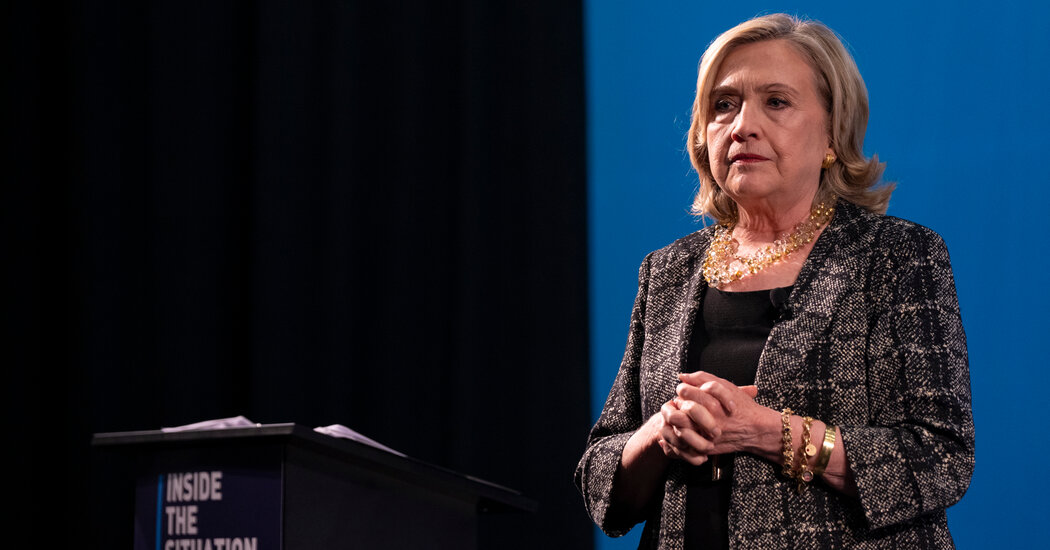 Hillary Clinton Criticizes Democrats and Women