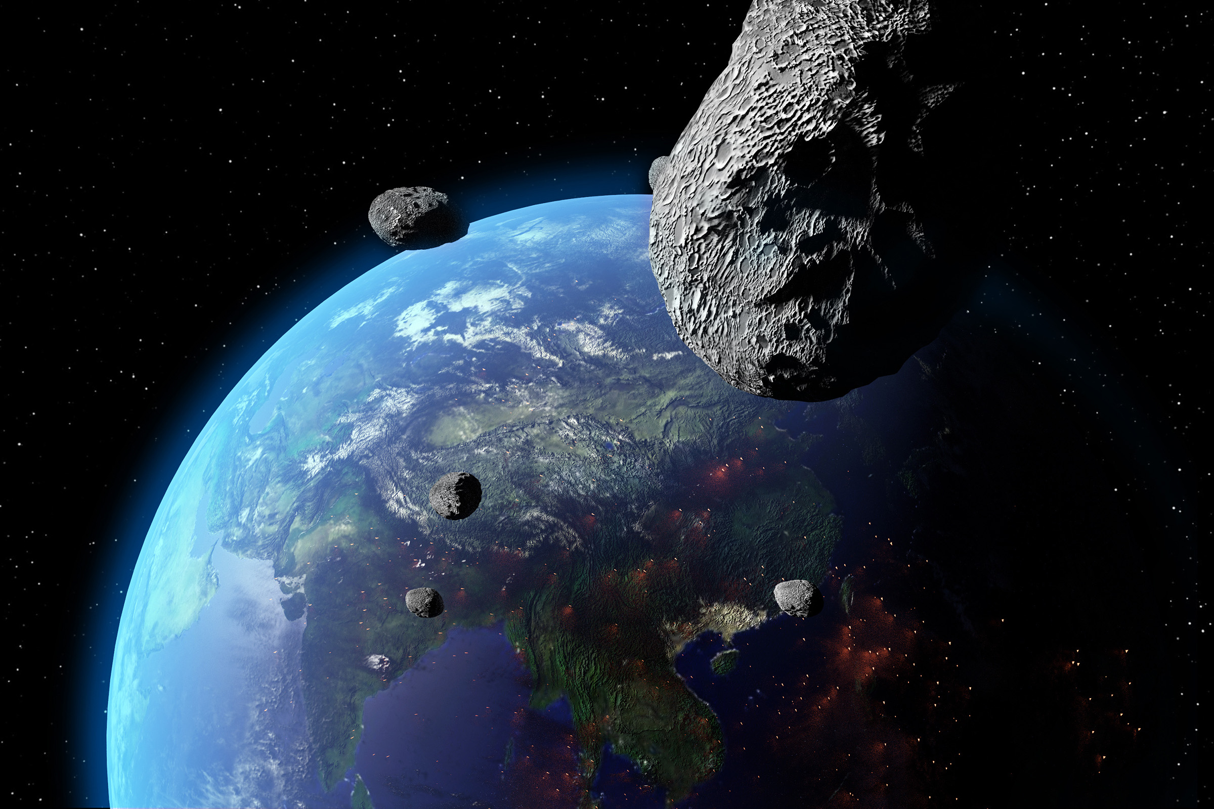 Close Encounters: Massive Asteroid Speeding Towards Earth