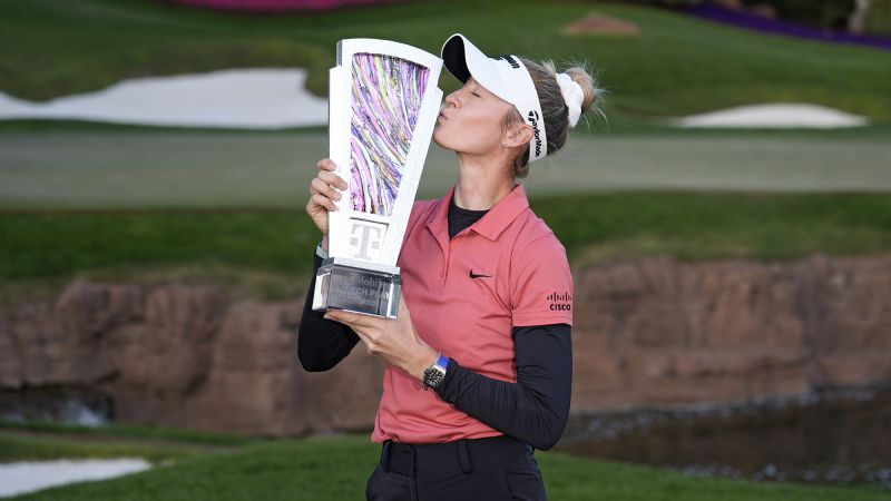 Featured image for "Nelly Korda's Dominance: A Historic Fourth Consecutive LPGA Tour Victory and T-Mobile Match Play Triumph"