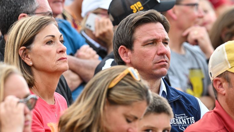 Iowa Governor Kim Reynolds Endorses Ron DeSantis for President