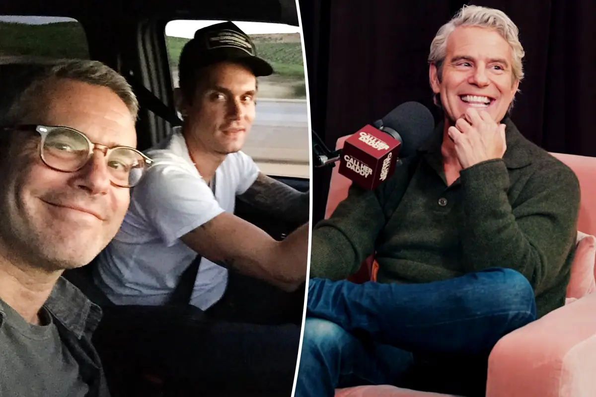 Featured image for Andy Cohen Confirms He Got 'Physical' with John Mayer During Night Out