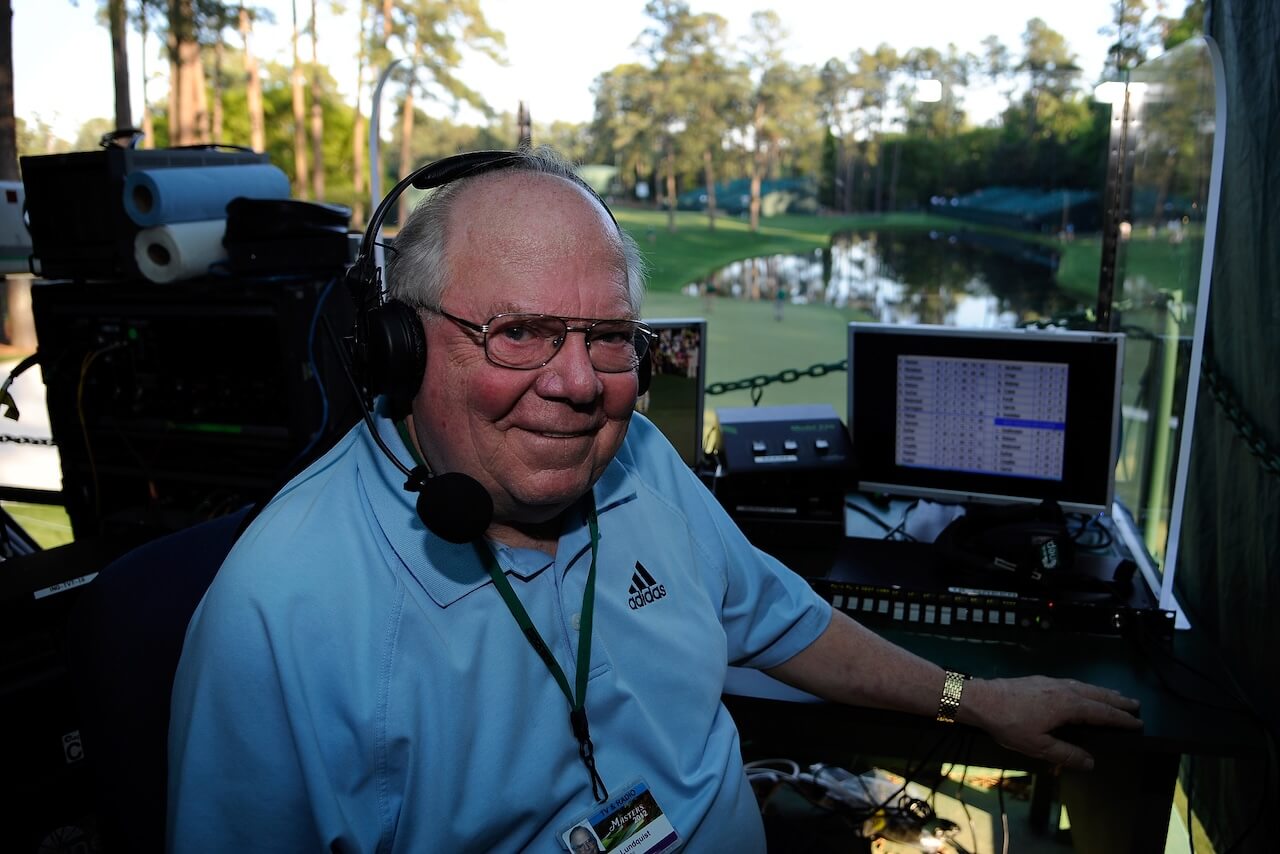 Featured image for "Verne Lundquist's Emotional Masters Farewell: Tiger Woods Shares Touching Moment"