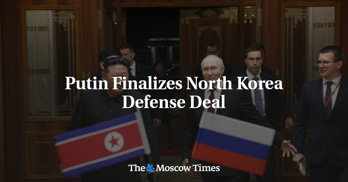 Russia and North Korea Cement Defense Pact Amid Troop Deployment