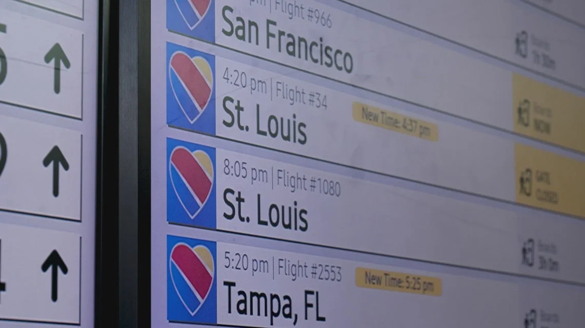 Storms disrupt Dallas-area flights as DFW and Love Field issue ground stops