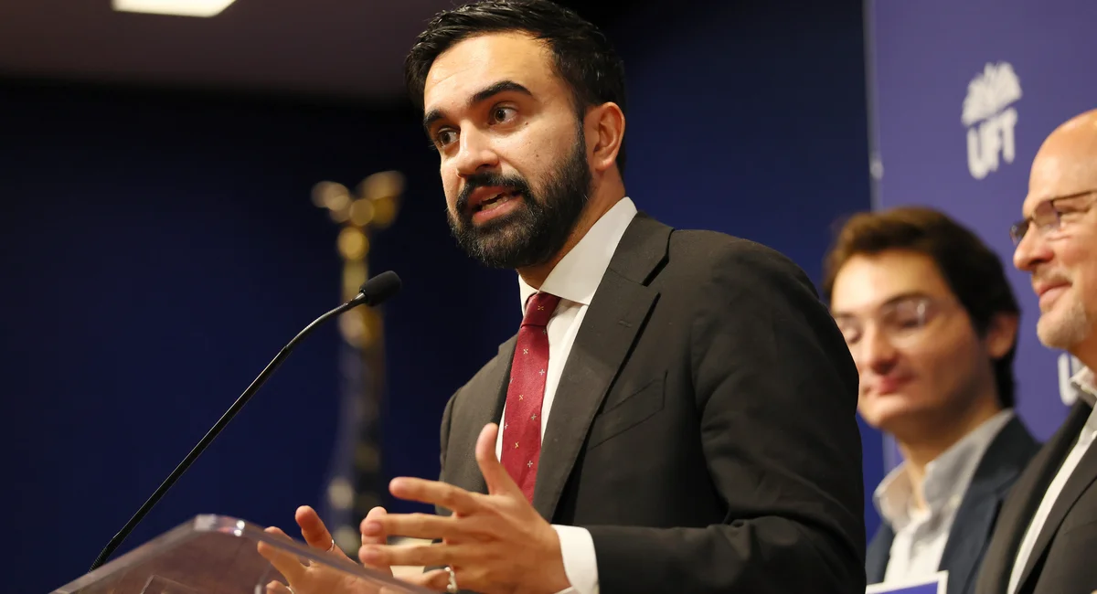 Featured image for Zohran Mamdani Addresses NYC Business Leaders on 'Globalize the Intifada'