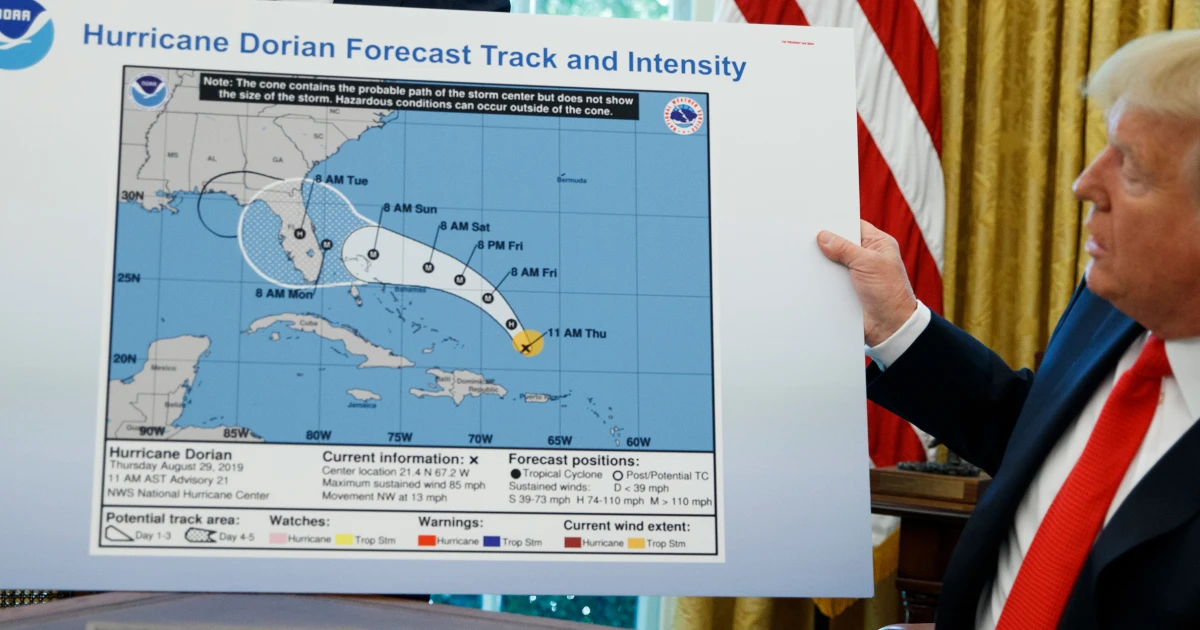 Featured image for NOAA Officials Linked to 'Sharpiegate' Suspended