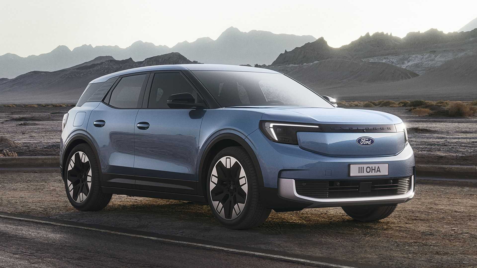 Ford introduces electric Explorer SUV for European market.