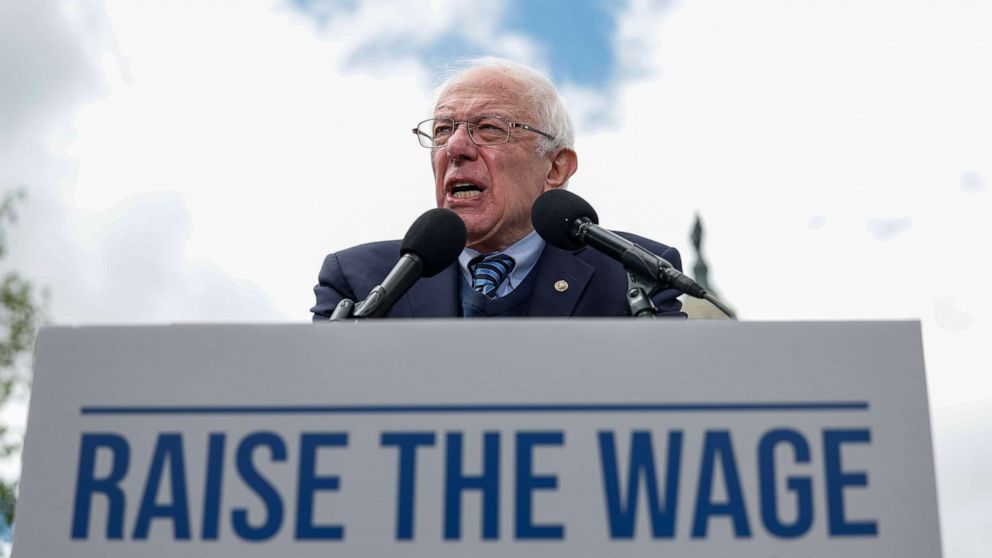 Bernie Sanders proposes $17-an-hour minimum wage bill.