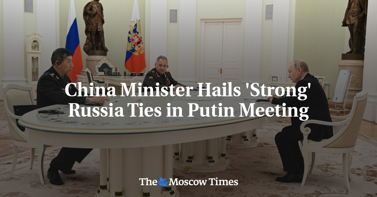 China and Russia Strengthen Ties in Military Meeting with Putin.