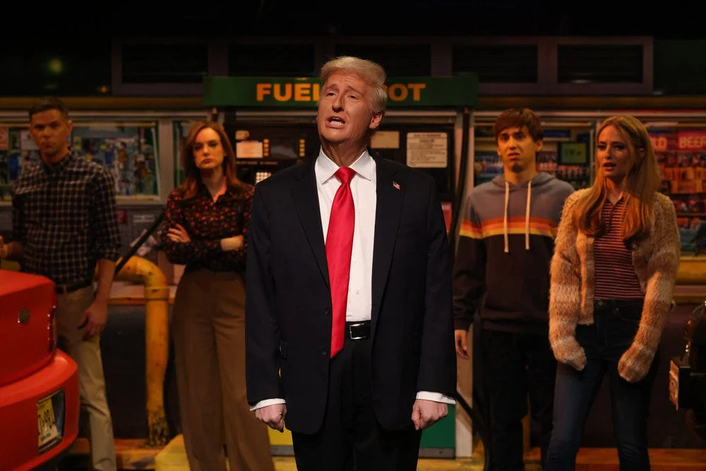 SNL skewers Trump's gas-price saga in cold open