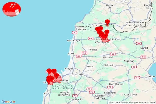 Hezbollah Rocket Barrage Hits Northern Israel Amid Truce Talks