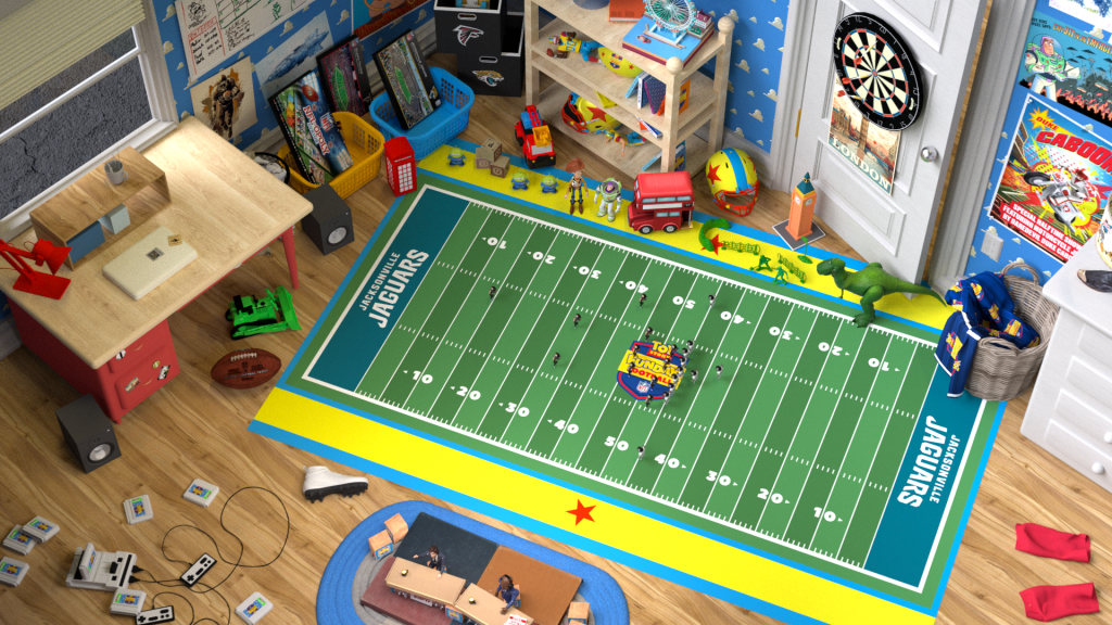 Featured image for "Toy Story" Characters Take the Field in Animated NFL Game on Disney+ and ESPN+