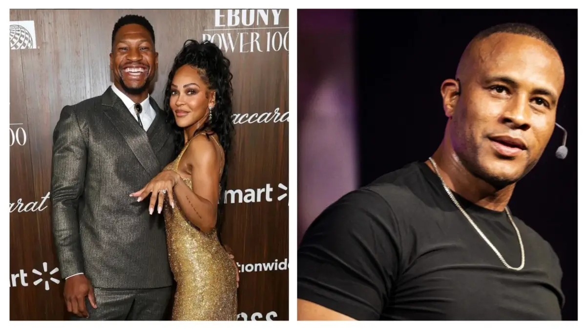 Featured image for Meagan Good and Jonathan Majors Announce Engagement Amidst Controversy