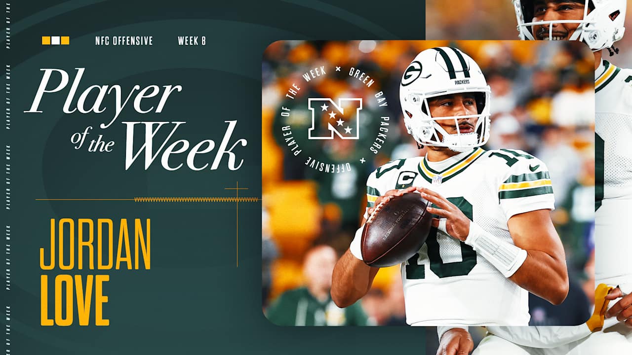 Featured image for Jordan Love Wins NFC Offensive Player of the Week for Packers