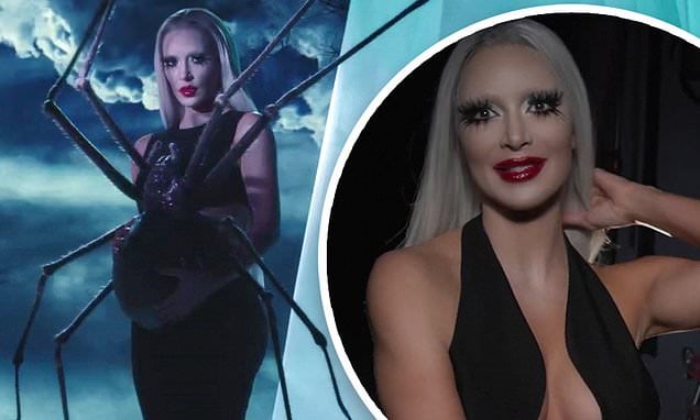 Featured image for "Kim Kardashian Confronts Fears with Massive Tarantula on AHS: Delicate Set"