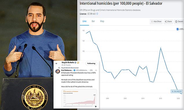 "El Salvador's President Bukele, the 'Coolest Dictator', Shares Controversial Tweets"
